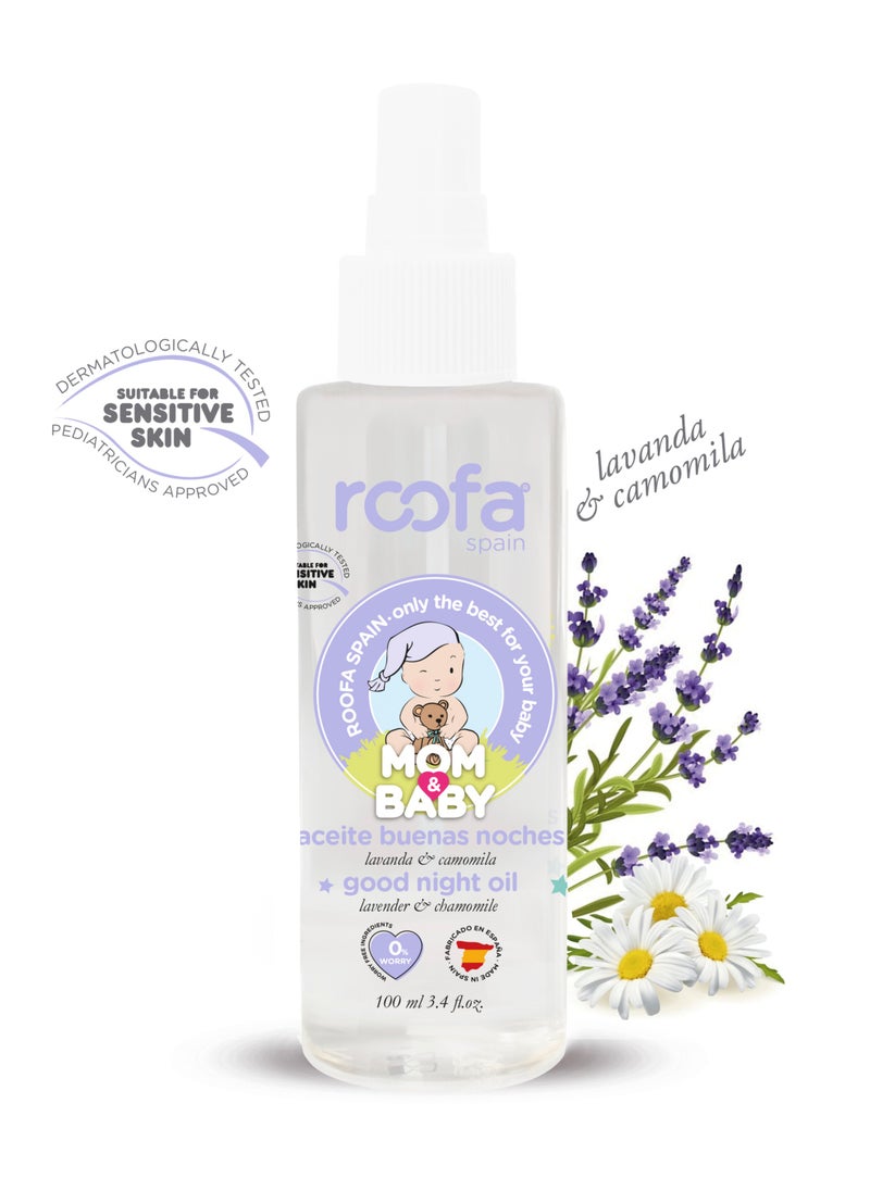 Good Night Baby Oil with Lavender & Chamomile 100ml