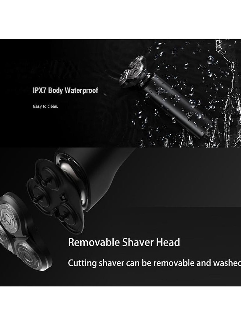 Electric Shaver 3 Blade Men's Dry & Wet Shaving Washable Beard Shears Beard Trimmer Smart Shaver