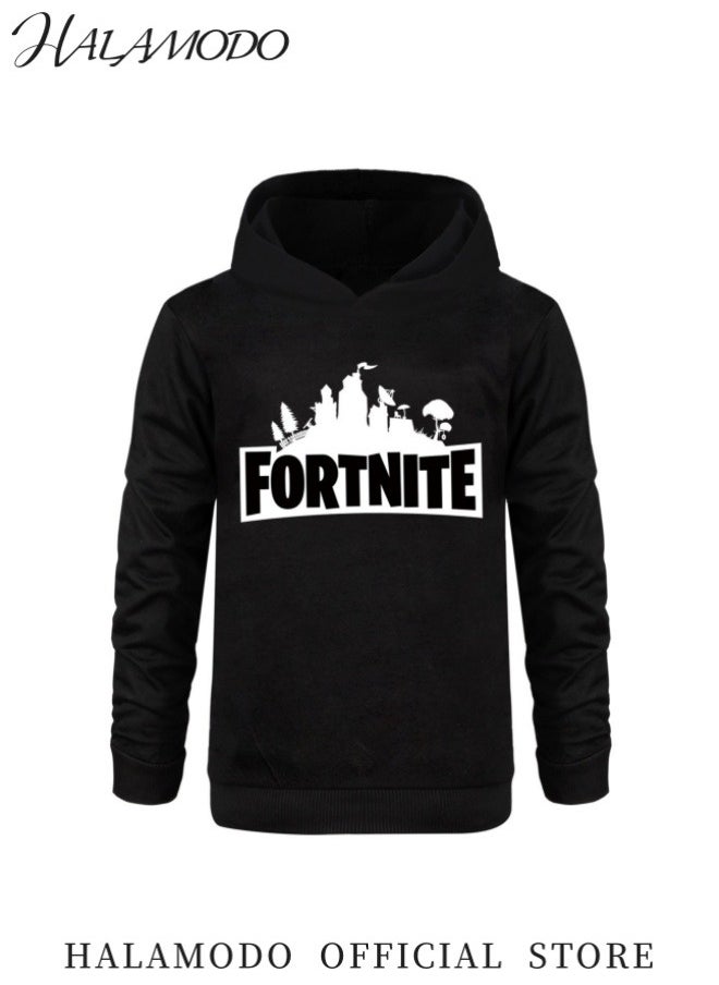Unisex Hoodie Sweatshirt with Printed Casual Fashion Long Sleeve Hooded Sweatshirt Drawstring Hoodies Coat Pullover for Men and Women