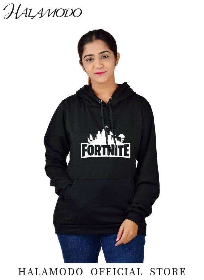 Unisex Hoodie Sweatshirt with Printed Casual Fashion Long Sleeve Hooded Sweatshirt Drawstring Hoodies Coat Pullover for Men and Women