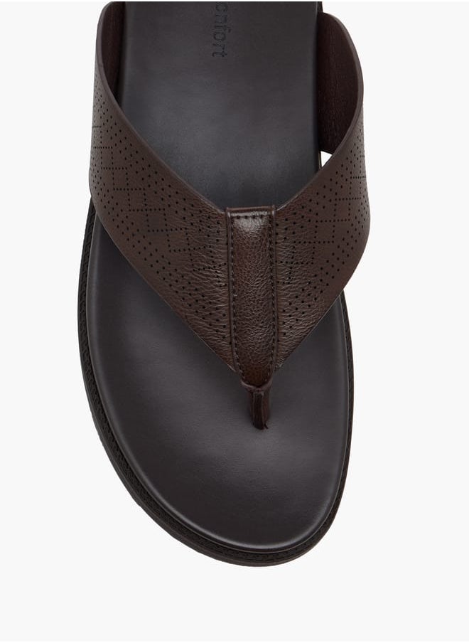 Men's Textured Slip-On Sandal