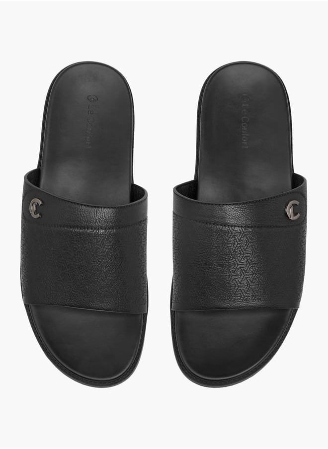 Men's Textured Slip-On Sandal