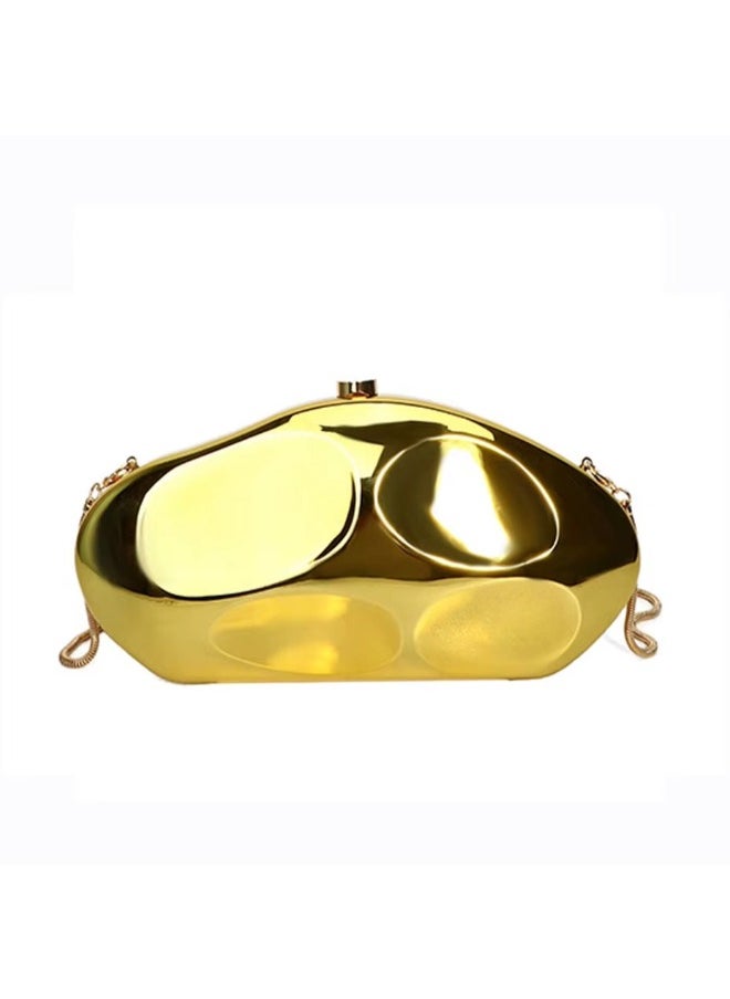 Elegant Designer Clutch for Women – Stylish Handbag with Chic Chain Strap, Sleek Modern Design, Perfect for Evening & Casual Outfits
