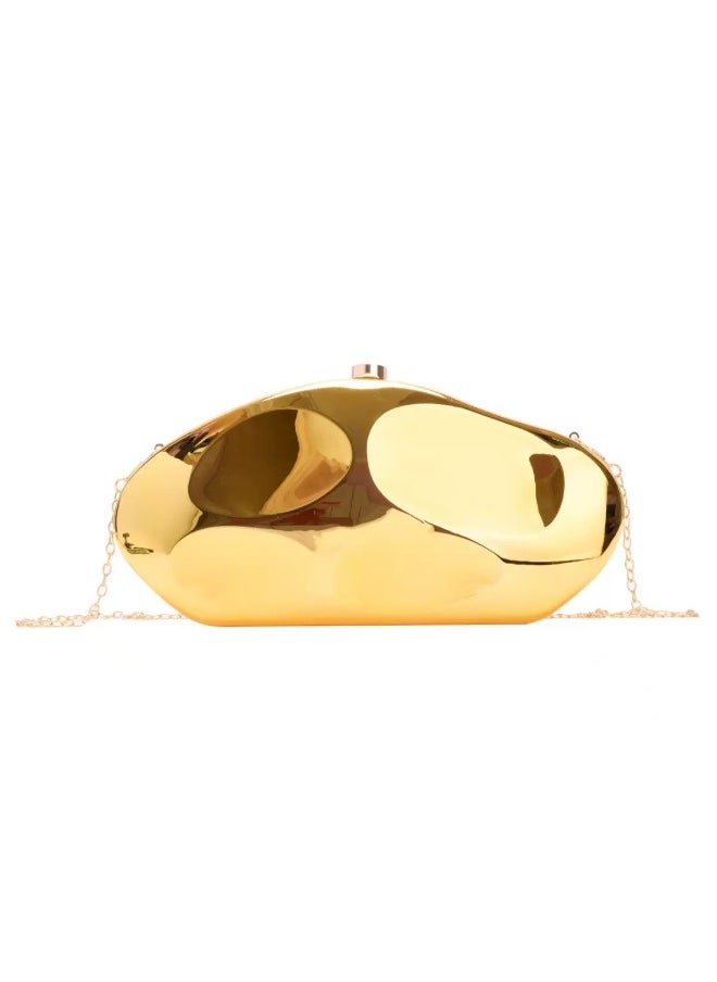 Elegant Designer Clutch for Women – Stylish Handbag with Chic Chain Strap, Sleek Modern Design, Perfect for Evening & Casual Outfits