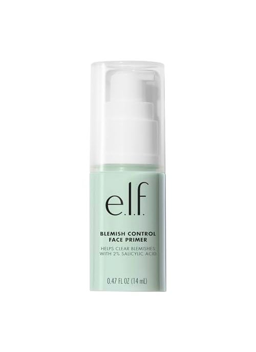 elf Blemish Control Face Primer Soothing  Hydrating Makeup Primer For Fighting Blemishes Grips Makeup To Last Vegan  Crueltyfree Small