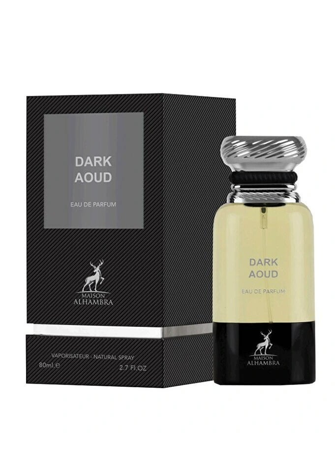 Maison Al Hambra Dark Aoud Eau De Perfum 80ml