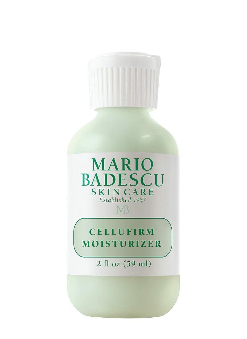 Mario Badescu Cellufirm Face Moisturizer for Women and Men, Ideal Facial Moisturizer for Combination, Dry or Sensitive Skin, Peptide and Collagen-Infused Moisturizer Face Cream, 2 Fl Oz