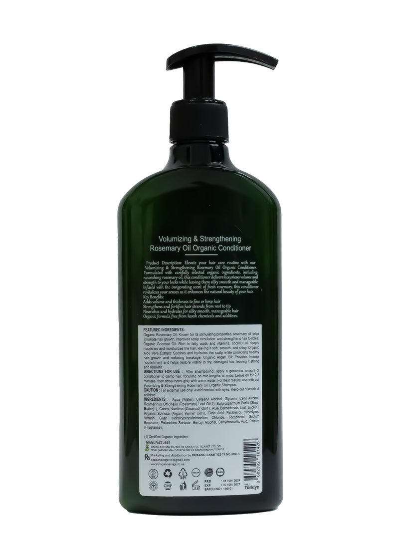 Rosemary Volumizing Strengthening Conditioner 400 ml