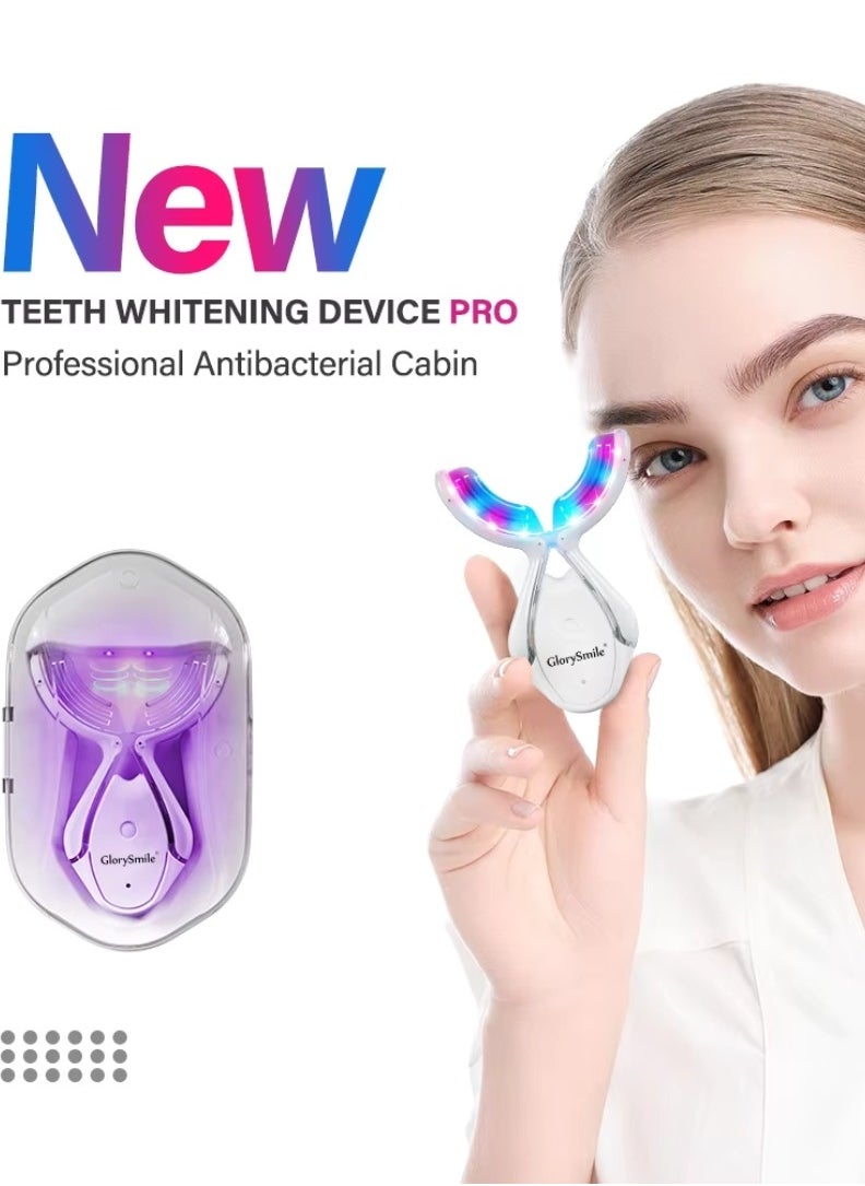 Powerful Teeth Whitening Kit LED Light Teeth Whitening Pen Blue Rechargeable LED Light Effective for Sensitive Teeth Comfortable and Accelerated Teeth Whitening 7Shades Whiter Teeth Whitening Device Kit