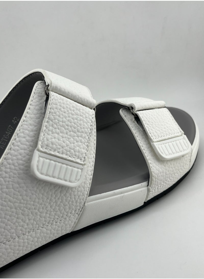 Handmade Arabic Men's Sandals – Dual Strap Comfort Fit