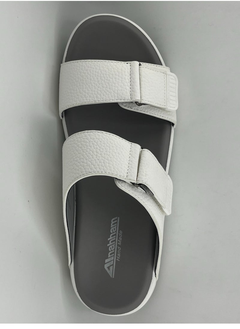 Handmade Arabic Men's Sandals – Dual Strap Comfort Fit