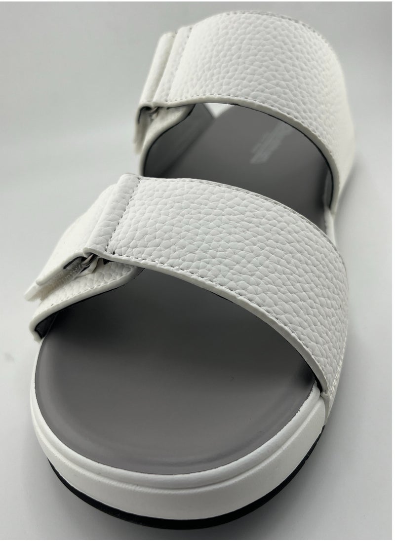 Handmade Arabic Men's Sandals – Dual Strap Comfort Fit