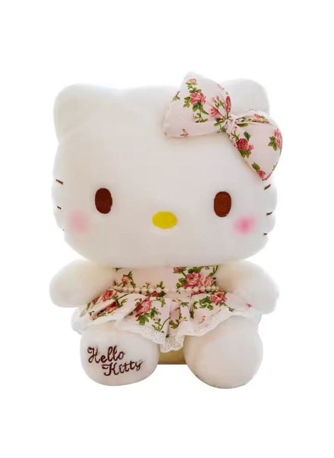 Sanrio Plush Toy - Hello Kitty With Floral Dress