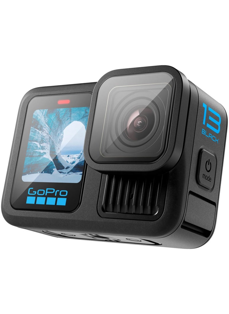 GLAStR Slim for GoPro Hero 13 Black Screen Protector [MULTI PACK] Premium Tempered Glass & FILM [2 Pack Front Screen + 2 Pack Camera Lens + 2 Pack Back Screen Protectors]