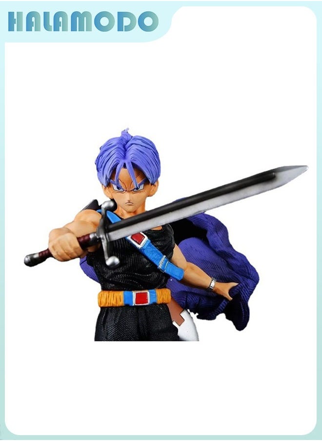 Dragon Ball Dragon Chronicles Baurus Purple - Haired Trunks Figure, Ideal Birthday Gift and Stunning Desktop Decoration