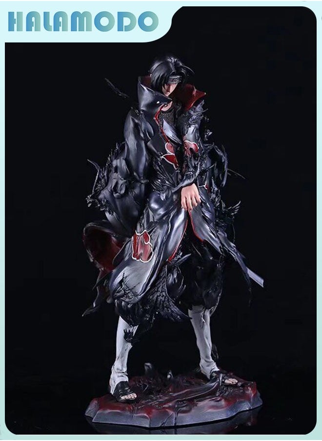 Naruto Iron Curtain Uchiha Itachi with Enigmatic Aura, Trendy Anime Figure, Perfect for Decoration and Gifting