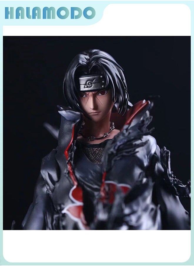 Naruto Iron Curtain Uchiha Itachi with Enigmatic Aura, Trendy Anime Figure, Perfect for Decoration and Gifting
