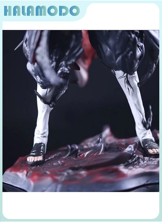 Naruto Iron Curtain Uchiha Itachi with Enigmatic Aura, Trendy Anime Figure, Perfect for Decoration and Gifting