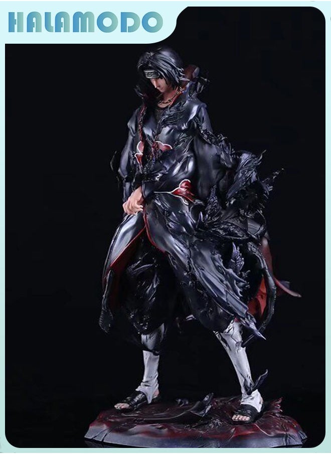 Naruto Iron Curtain Uchiha Itachi with Enigmatic Aura, Trendy Anime Figure, Perfect for Decoration and Gifting