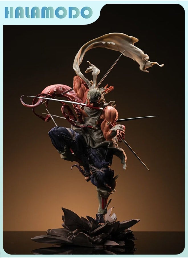 Naruto Iron Curtain Killer Bee, Trendy Anime Figure Model, Decoration Gift