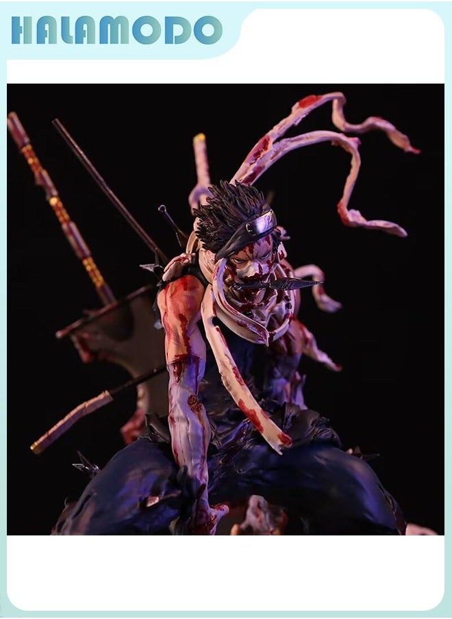 Naruto Iron Curtain Zabuza Momochi in Dynamic Battle Pose, the Hidden Mist Fighter, Anime Model for Display and Gifting, a Charming Decoration