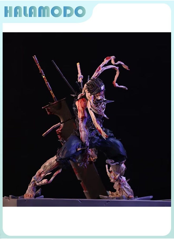 Naruto Iron Curtain Zabuza Momochi in Dynamic Battle Pose, the Hidden Mist Fighter, Anime Model for Display and Gifting, a Charming Decoration