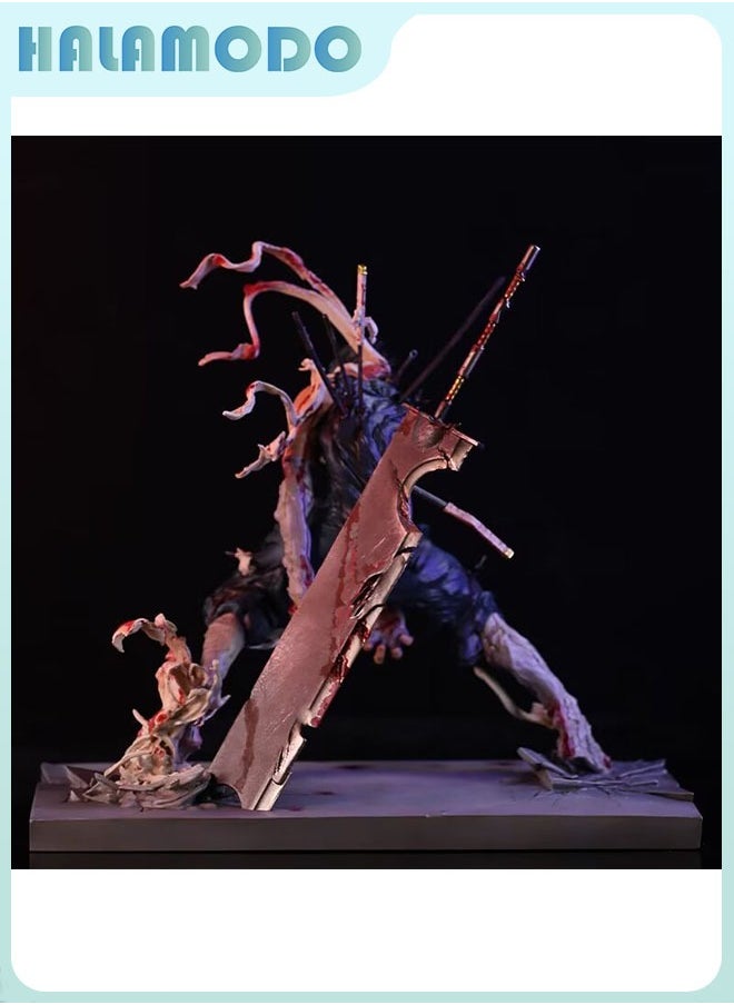 Naruto Iron Curtain Zabuza Momochi in Dynamic Battle Pose, the Hidden Mist Fighter, Anime Model for Display and Gifting, a Charming Decoration