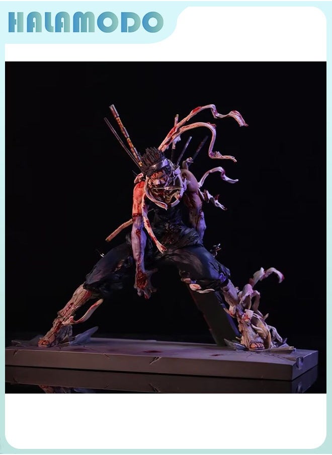 Naruto Iron Curtain Zabuza Momochi in Dynamic Battle Pose, the Hidden Mist Fighter, Anime Model for Display and Gifting, a Charming Decoration