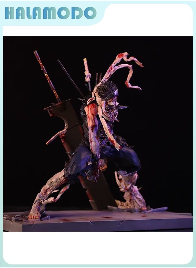Naruto Iron Curtain Zabuza Momochi in Dynamic Battle Pose, the Hidden Mist Fighter, Anime Model for Display and Gifting, a Charming Decoration