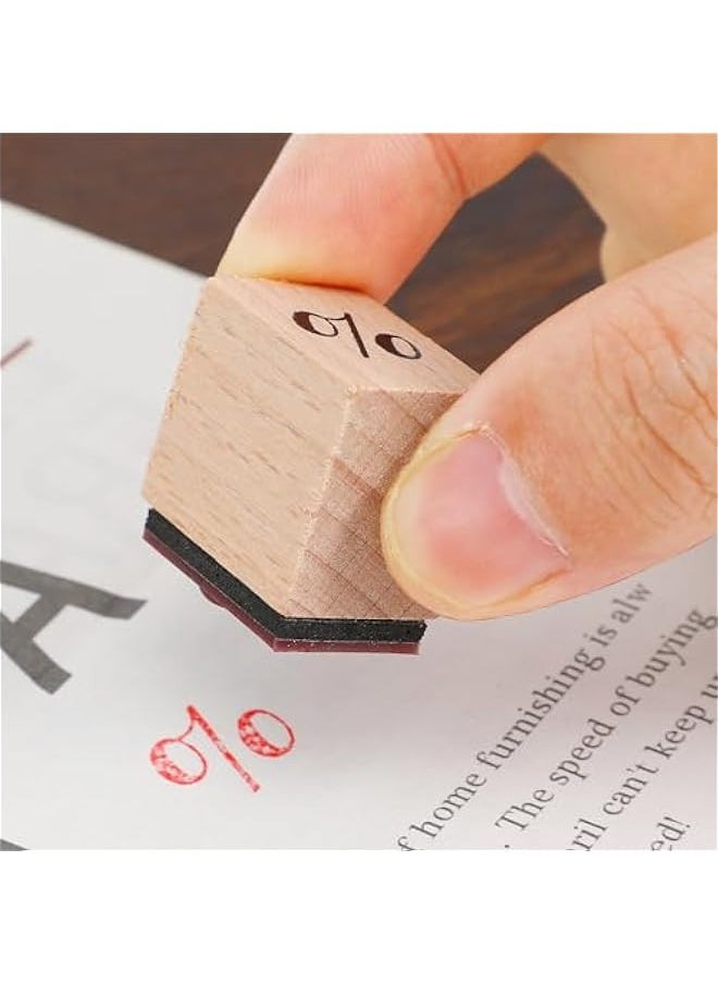 1 Set Wooden Stamp Set Arabic Numerals Stamps Number Stamps Wooden Scrapbook Seal DIY Craft Stamp Wooden Stamps Numbers Stamp DIY Planner Stamp Arabic Numerals Seal DIY Stamps