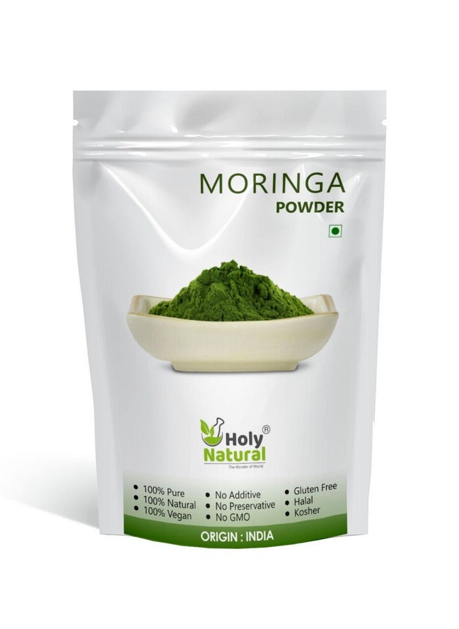 Holy Natural Moringa Powder (1Kg) | Known As Moringa Oleifera, Drumstick, Ben Tree | Immunity Booster, Good For Hair & Skin