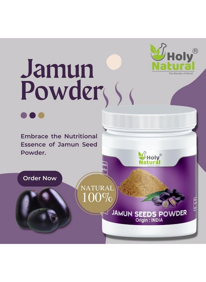 Holy Natural Jamun Seeds Powder - 250 Gm