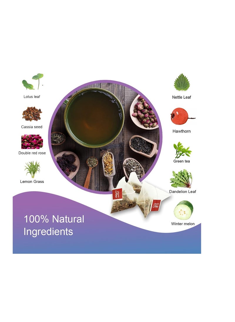 Detox Tea Teatox Herbal Tea, Diet Tea for Slimming 28 Days