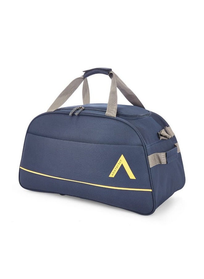 Aristocrat Cadet 52Cm Polyester Cabin Luggage Navy Blue Duffle Bag, 28 Cms