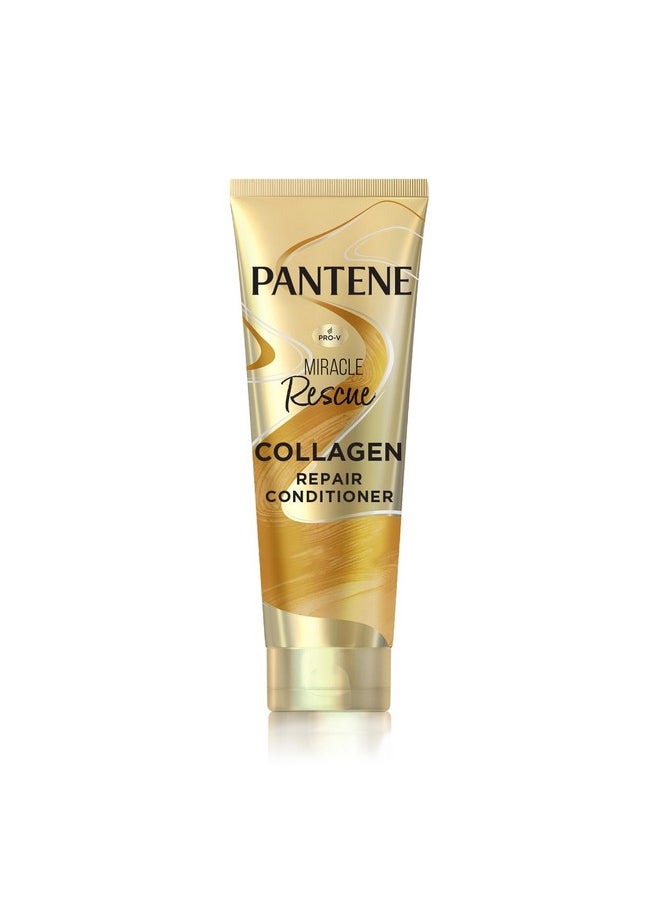 Pantene Miracle Rescue Collagen Repair Conditioner | Damage Repair Conditioner | Lightweight, smooth | Suitable for all hair types | 200ml