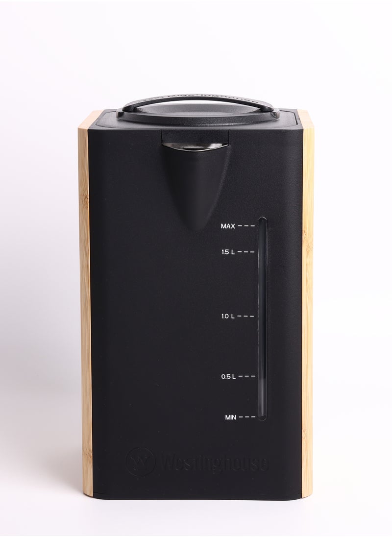 ELECTRIC KETTLE BAMBOO 2200W WESTINGHOUSE