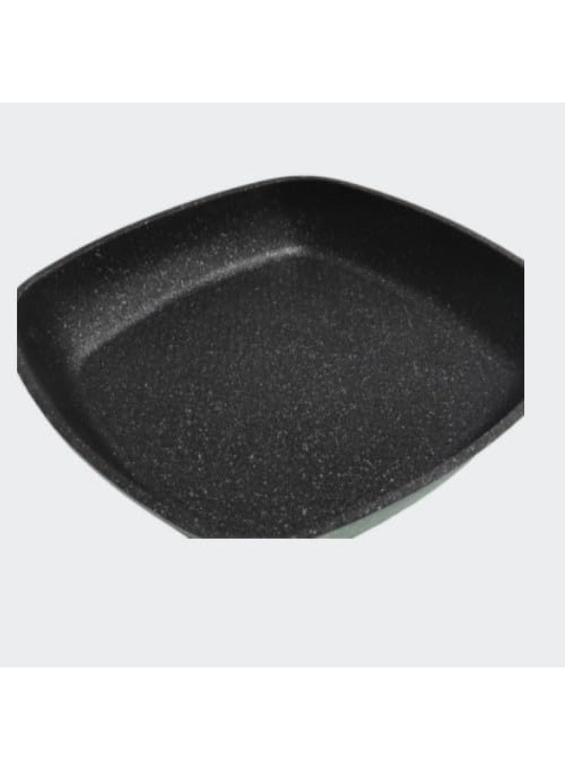 Nonstick Grill Pan for Stove Tops - Square Skillet 26cm All Stovetops