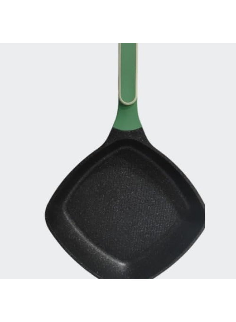 Nonstick Grill Pan for Stove Tops - Square Skillet 26cm All Stovetops