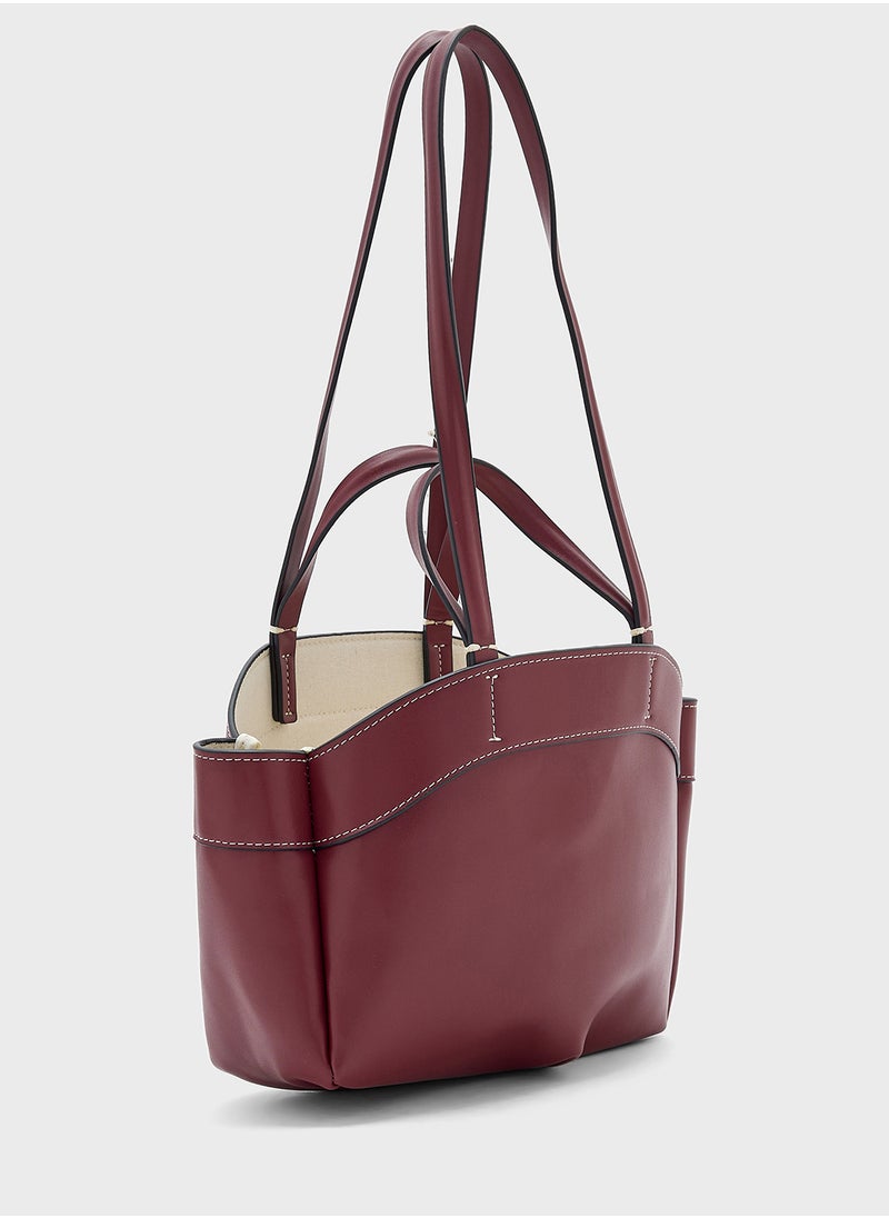 2 In 1 Tote Bag With Pouch