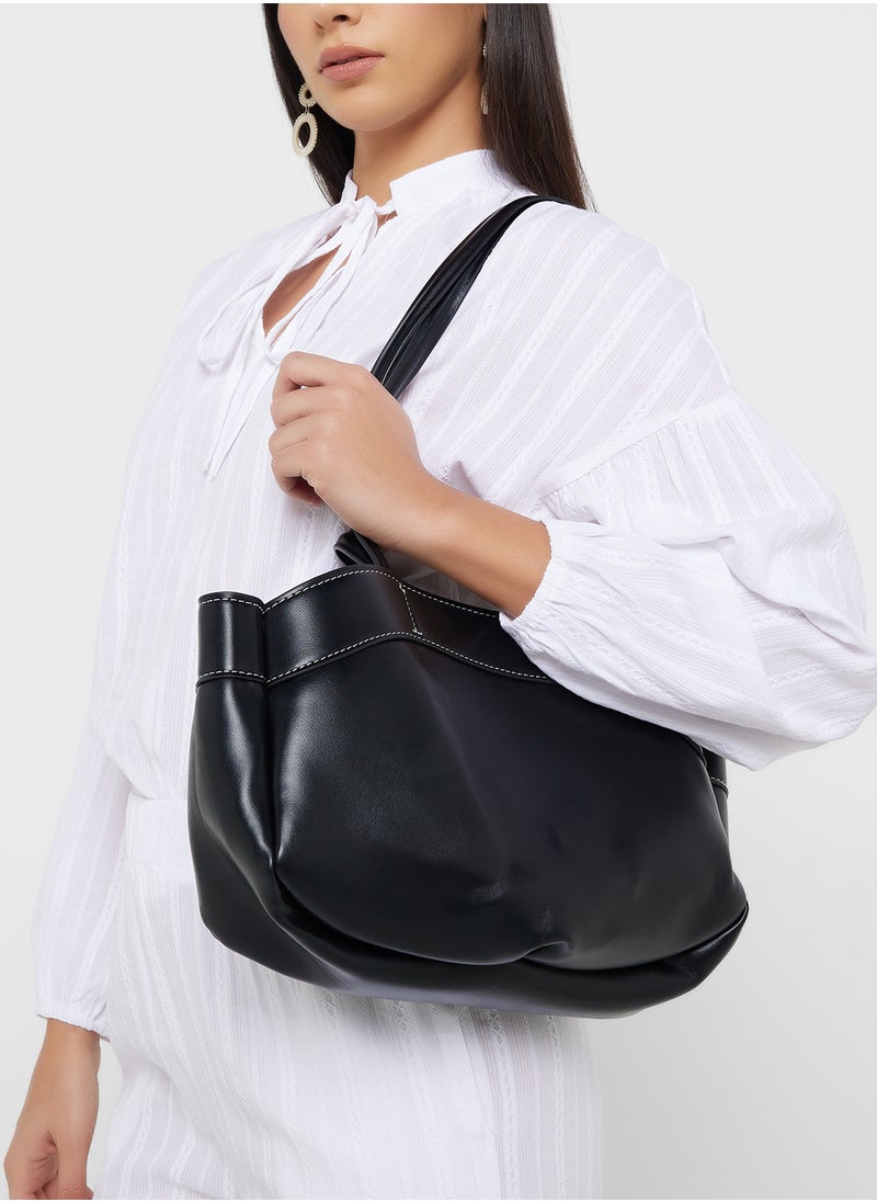 2 In 1 Tote Bag With Pouch