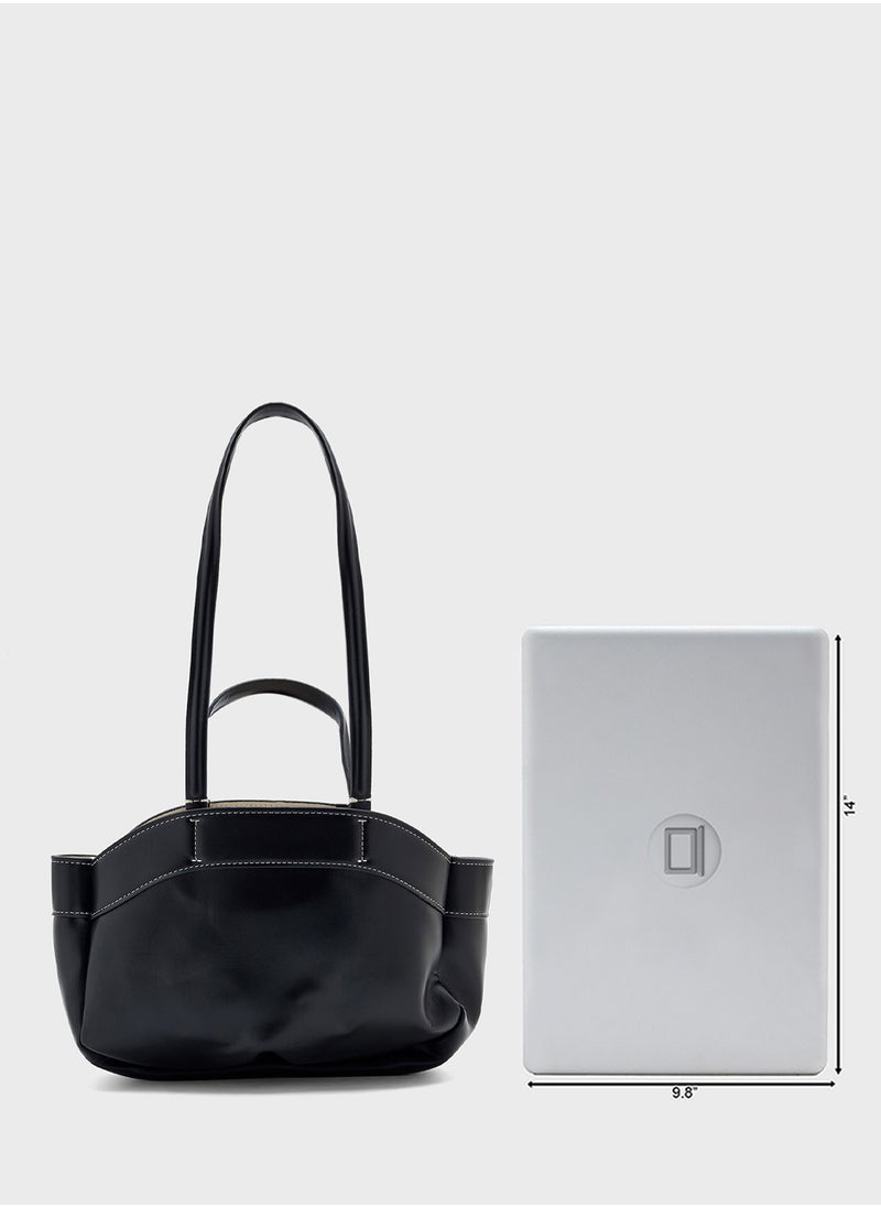 2 In 1 Tote Bag With Pouch
