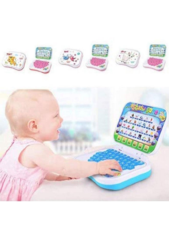 SS Traders Laptop with Sounds for Kids Learning English Alphabets,Numbers & Words Study Game for Kids