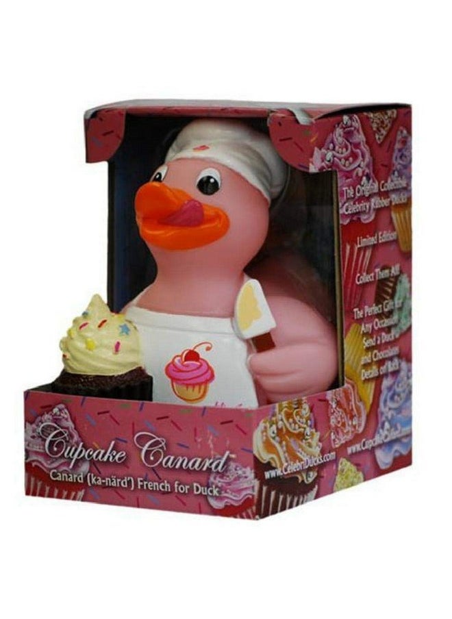 LUCOBE CelebriDucks Cupcake Lover Rubber Duck Bath Toy