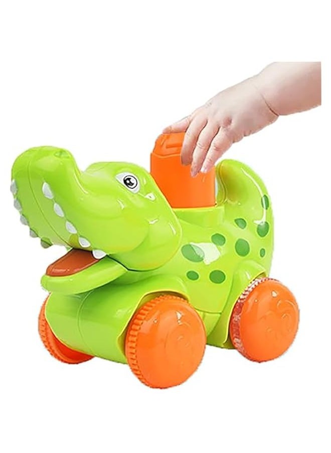 Press and Go Dinosaur Toys Cars,Toddler Toys,Kids Outdoor Toys,18 Month Old Toy Cars Boy,Gift for 8 Month Old Boy,Outdoor Race Car Toys,Dinosaur Toys or Kids 3,Party Favors For Kids 4,Educational To