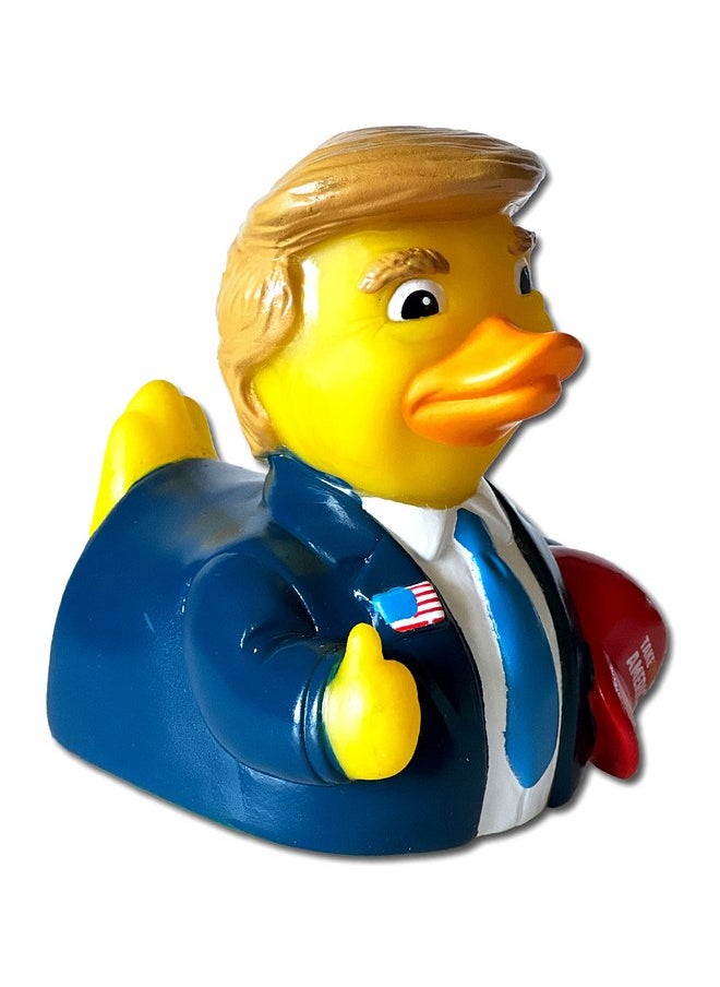 CelebriDucks - The Donald Trump Duck - Floating Rubber Ducks - Collectible Bath Toy Gift for Kids & Adults of All Ages