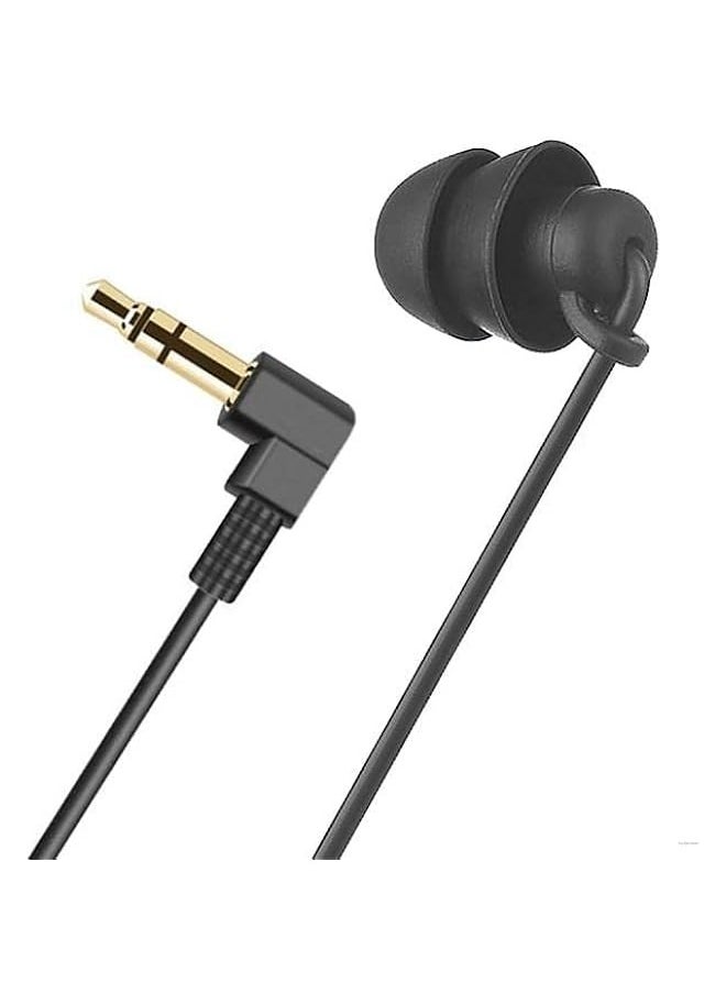 3.5mm Spring Earphones Single Side Headphones in Ear Heavy Bass Earbuds Wired Headset for Mobile Phone MP3 Computer