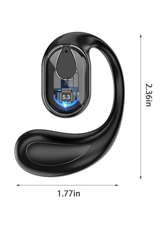 Headphones Wireless Bluetooth Headphones Wireless Earphones Bluetooth Headset Mini Ear Hook Sports Loss Music Call Hidden Earplugs with Mic for Smart Phone Bluetooth Earbuds