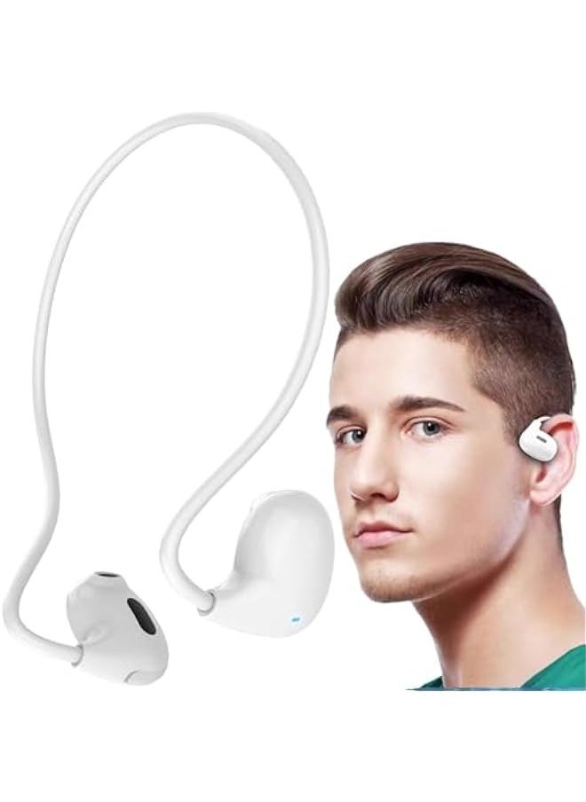 Open Air Earbuds - Air Conduction Open Ear Earbuds | Long-Lasting Outside Ear Earbuds, Open Ear Headset, Earless Headphones for Outdoors