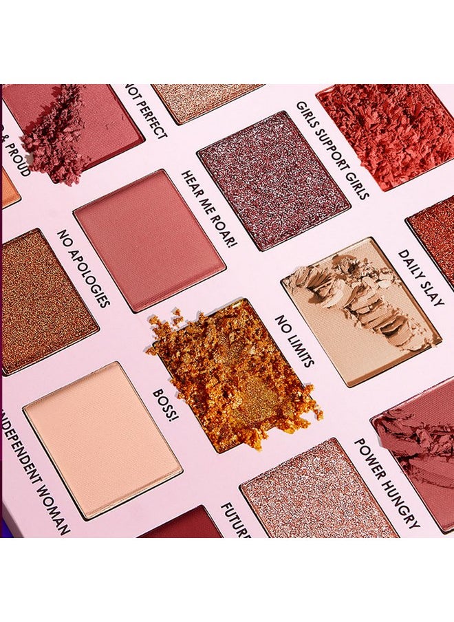 Ciaté London I Am Woman Eyeshadow Palette, 24 Creamy and Highly-Pigmented Shades