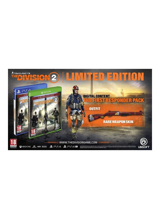 Tom Clancy's - The Division 2 - Limited Edition - PlayStation 4 (PS4)